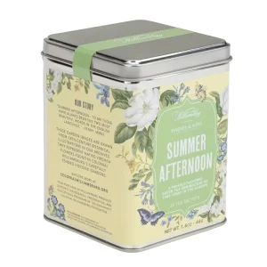 Square Tea Container Tin Gift Box Packaging Metal Tin Box