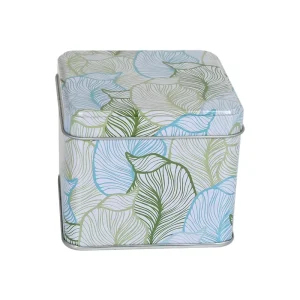 Square Tinplate Gift Box for Confectionery Storage