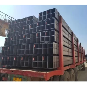 Square Tube Carbon Steel Pipe Black Hollow Section Carbon Steel Q235 square Metal Tube