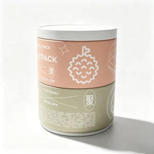 Stackable Round Tinplate Metal Tin Can Box with Lids for Coffee Beans, Tea, Cookies, Candy, and Spices