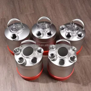 Stainless Steel 10L Beer Cleaning Keg with 1 Head 2 Heads 3 Heads 4 Heads 5 Heads Spear