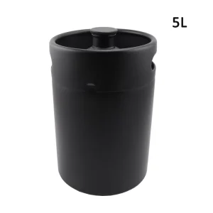 Stainless Steel 304 Mini Beer Keg 5L Draft Beer Growler Homebrew Beer Barrels Making Tool