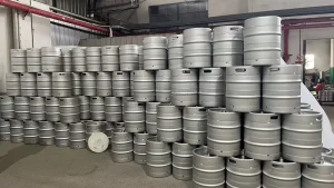 Stainless Steel Beer Keg 20L 30L 50L 60L with US and EU Standard Spear Durable Homebrew Barrel for Commercial Use