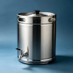 Stainless Steel Brewing Tank with Tap for Wine and Beer Fermentation
