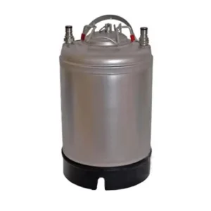 Stainless Steel Food Grade Soda and Beer Corny Keg for Homebrewing with Rubber Base