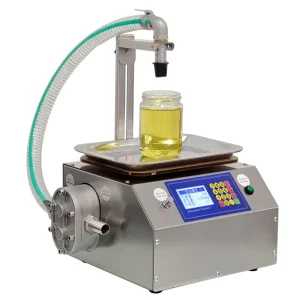 Stainless Steel Gear Pump Filler Automatic for Honey Paste Leak-Proof Weight Filling Machine CSY-L15