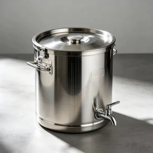 Stainless Steel Home Brew Keg Wine Beer Fermentation Storage Tank
