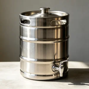 Stainless Steel Home Brewing Fermenter Tank Wine Beer Storage Barrel Food Grade Airtight Fermentation Bucket