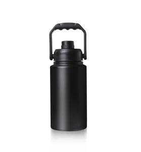 Stainless Steel One Gallon Vacuum Insulated Camping Water Bottle Eco Friendly Travel 12-24 Hours