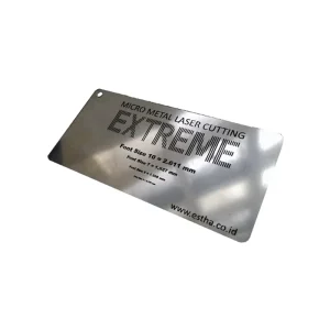 Stainless Steel QR Code Nameplate with Etching Engrave Print Sheet Metal Fabrication