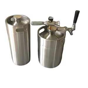 Star Tower Portable 2L 3.6L 4L 5L 10L Stainless Steel 304 Mini Beer Keg Customizable Logo Bucket Tap for Gifts Bars