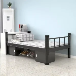 Steel Bed Metal Bunk Beds With Iron Adulto Metal Opbergruimte Metal Bunk Beds