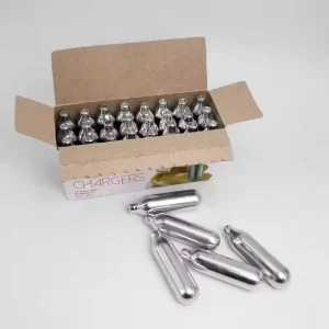 Steel Low Pressure 12 Gram Threaded CO2 Gas Cartridge Mini Cylinder for Tire Pump Use