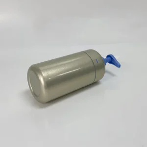 Strong Refillable Aluminum Body Wash Bottle Empty Container