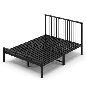 Stylish Modern Queen Metal Bed Durable Genre Product for Bedroom Application