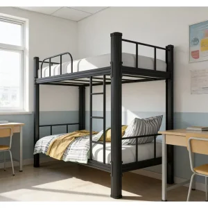 Suitable for K12 Schools Vocational Colleges Detachable Double Decker Bed Metal Double Bunk Bed Metal Bunk Bed