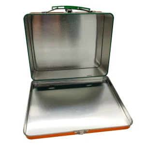 Summer Travel-Themed Eco-Friendly Customized Tinplate ISO9001 Certified Food Storage Case for Cookies Cake Candy Chocolate