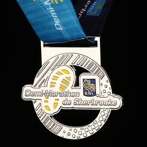 Supplier Silver Medals 3D Blank Medallions Marathon Metal Gymnastics Medal Customized Medals for Football Players