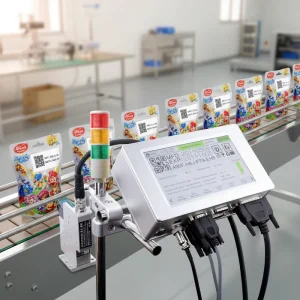 T180ES Batch Coding Machine Industrial Inkjet Printer Single Head Color Suitable for the Stationery Toys Light Industry Sectors