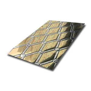 TISCO Supplier Stamping Stainless Steel Sheet for Shopping Mall Decoration