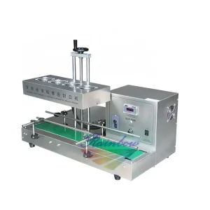 Tabletop Automatic Induction Foil Sealing Machine for Bottle and Jar Caps in Food and Cosmetic Industries
