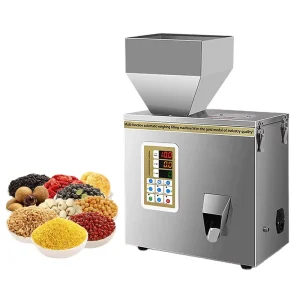 Tabletop Automatic Spice Cartridge Powder Filling Machine with Labeling for Cases and Bags