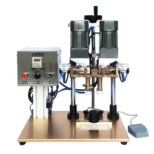 Tabletop Semi-Automatic Plastic Bottle Screw Capping Machine
