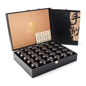 Tea Coffee Gift Cardboard Packaging Box with Custom Round Metal Tin Can
