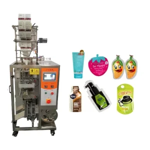 The Newest Fully Automatic Irregular Shaped Sachet Liquid Cosmetic Packing Machine Bagging Sacheting FIilling Packaging Machine