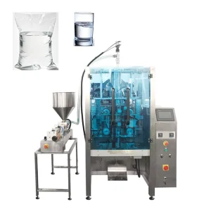 Thermal Sealing VFFS Liquid Pouch Filling Packing Machine for Milk Olive Oil Peanut Detergent Paste