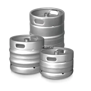 Tiantai Euro 20L Sankey D Coupler Stainless Steel Beer Kegs 20liter
