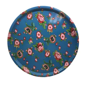Tin Cake Plate and Pizza Tray with Non-Stick Coating
