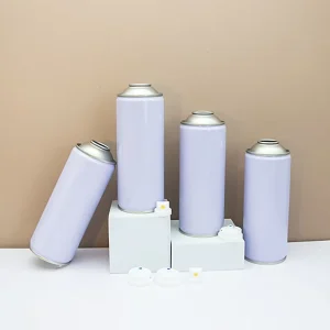 Tin Can Factory Paint Aerosol Metal Tin Cans Engine Oil Cans Empty Round Aerosol Spray Can for Fuel Additive