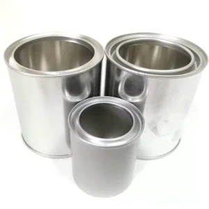 Tin Cans With Lids Metal Tin Cans With Plastic Cap and Nozzle for Car Engine Additives Tin Can Olive Oil