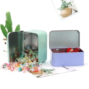 Tin Container Gift Packaging Box Metal Tin Box for Cookies