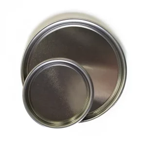 Tin Lid Tinplate Metal Cover Bottom Tin End for Round Tin Can Square Can