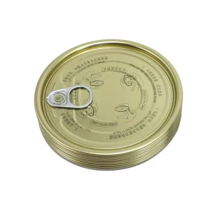 Tinplate 401# Easy Open End Food Grade Can Lid for Canned Tuna Tomato Sauce Meat Sauce and Wine Bottles