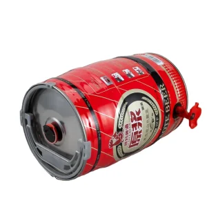 Tinplate 5L Beer Keg with Custom Printing