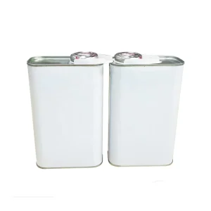 Tinplate Can with Screw Cap Oil Tin Can Metal Cans