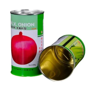 Tinplate Cans for Vegetable and Onion Seeds SZSYTN-316