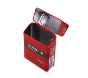 Tinplate Custom Logo Metal Cigarette Tin Box
