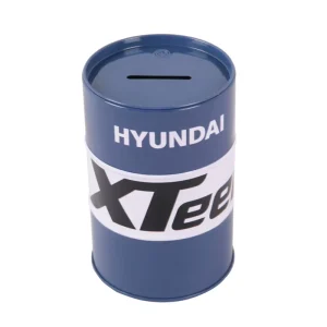 Tinplate Metal Bank Oil Drum Shape Coin Tin Can Unique Design for Money Saving Gift Box