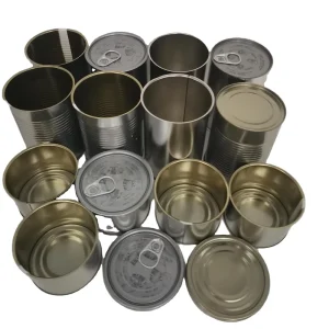 Tinplate Metal Can for Food, Can for Meat, Tin Can with Lid