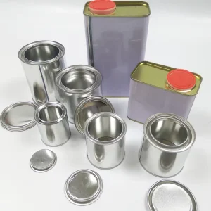 Tinplate Metal Tin Can Empty for Candle Packing and Chemical Use