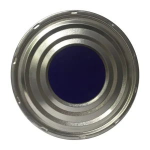 Tinplate Tin Can Bottom End Lid with Clear Lid and Ring for Food Cans