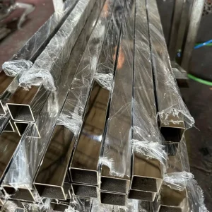 Top Rated Stainless Steel Square Pipe 304 316L 1mm 2mm 3mm Thick Satin Hairline Welded Tube