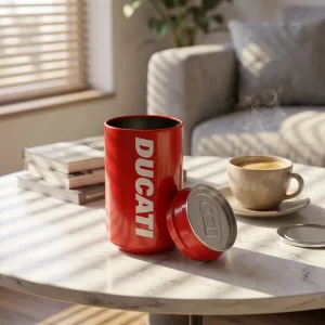 Top Seller Cans Shape Red Candy Packaging Storage Candy Can Tin Candy Cookie Souvenir Coffee Bean Gift Chocolate Storage Nuts