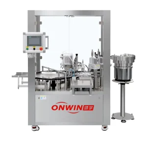 Touch Screen Automatic 2 Head Vial Filling and Sealing Machine PLC Control Liquid Filler Capper for Injection Vials