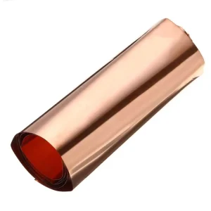 Transformer Tape C11000 C1100 Cu-ETP T2 99.9% Pure Red Copper Strip Coil Foil Welding for Electronic Applications