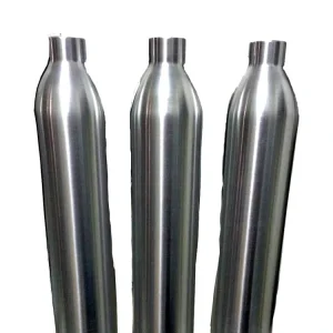 Trendy Refillable 0.6L 150bar CO2 Empty Gas Cylinder Bottle With Valve and Package